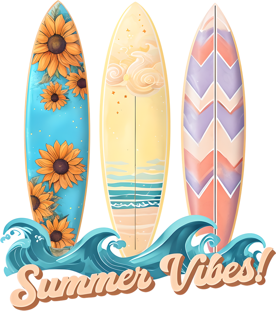 Beach   summer vibes with surf board 26 2