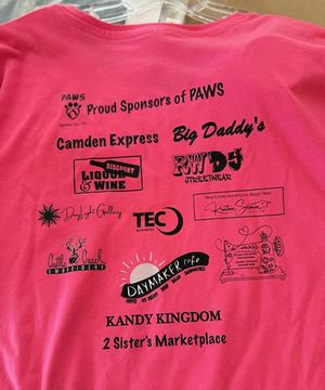 Tshirt sponsors