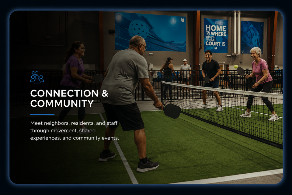 Card  connection and community
