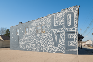 Love mural 300x200