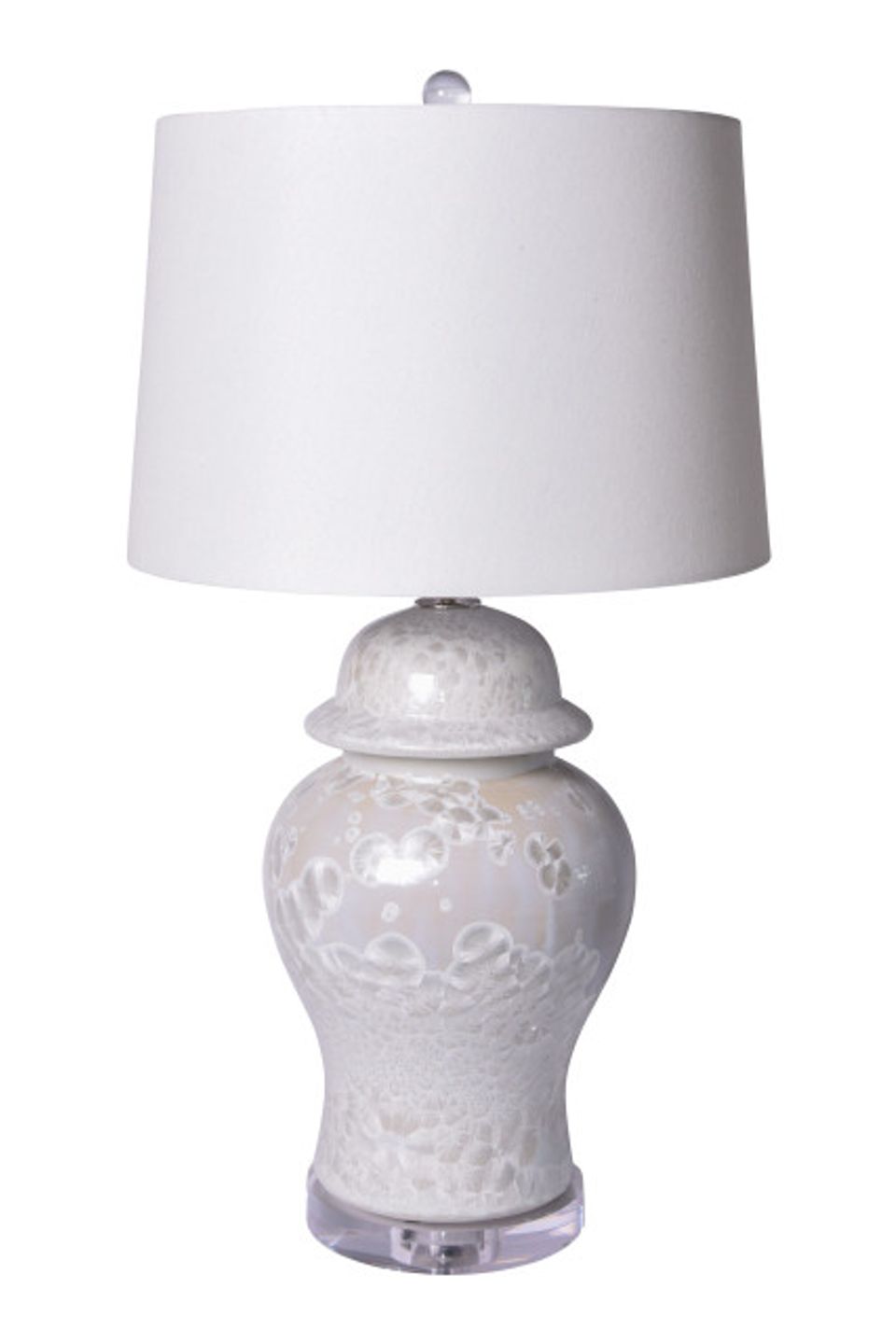 Pearl white lamp