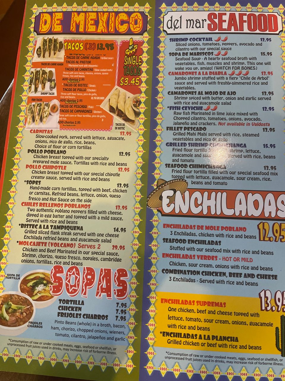 El toreo temporary photo de mexico  seafood  enchiladas