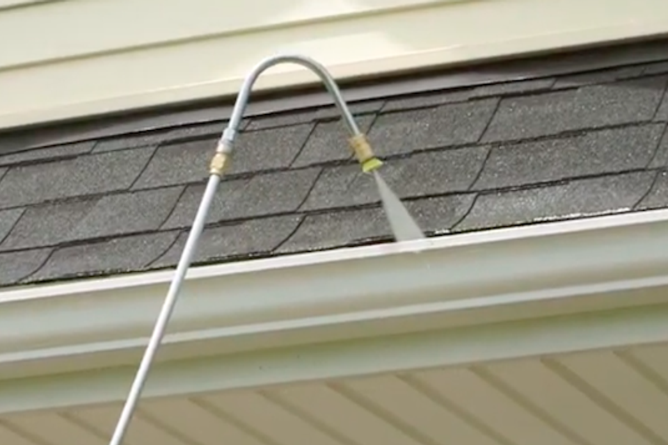 Gutter cleaner extentsion