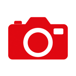Red compact camera icon 1