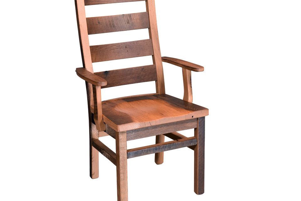 Ubw ladderback arm chair