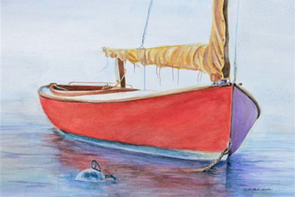 Painting boat