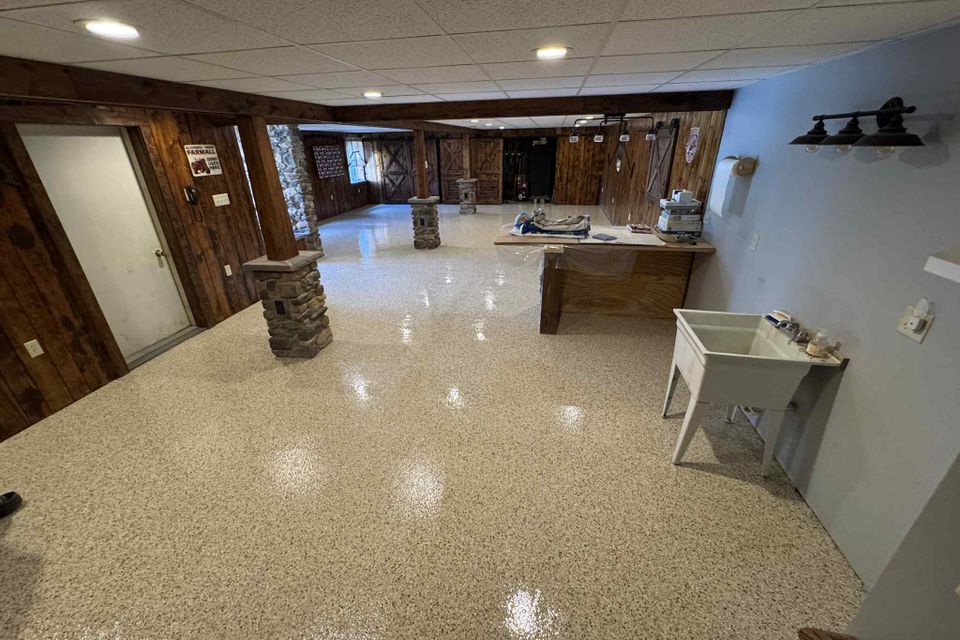 Lifetime floors basement
