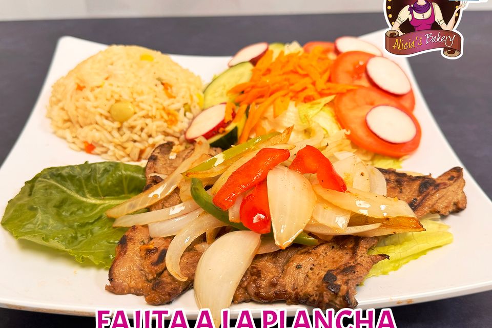 Alicias bakery katy fajita a la plancha menu