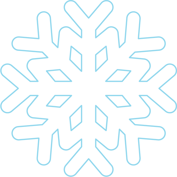 Seasons   winter winter snowflakes 07 blue