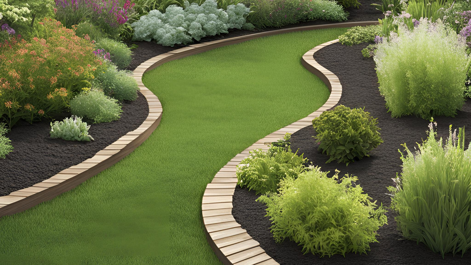 Timber edging