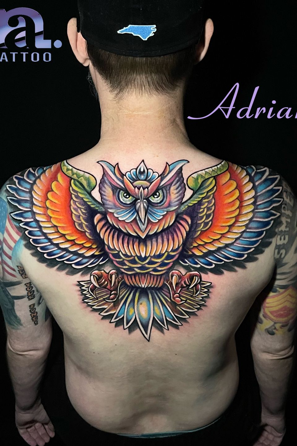 Adrian full color owl