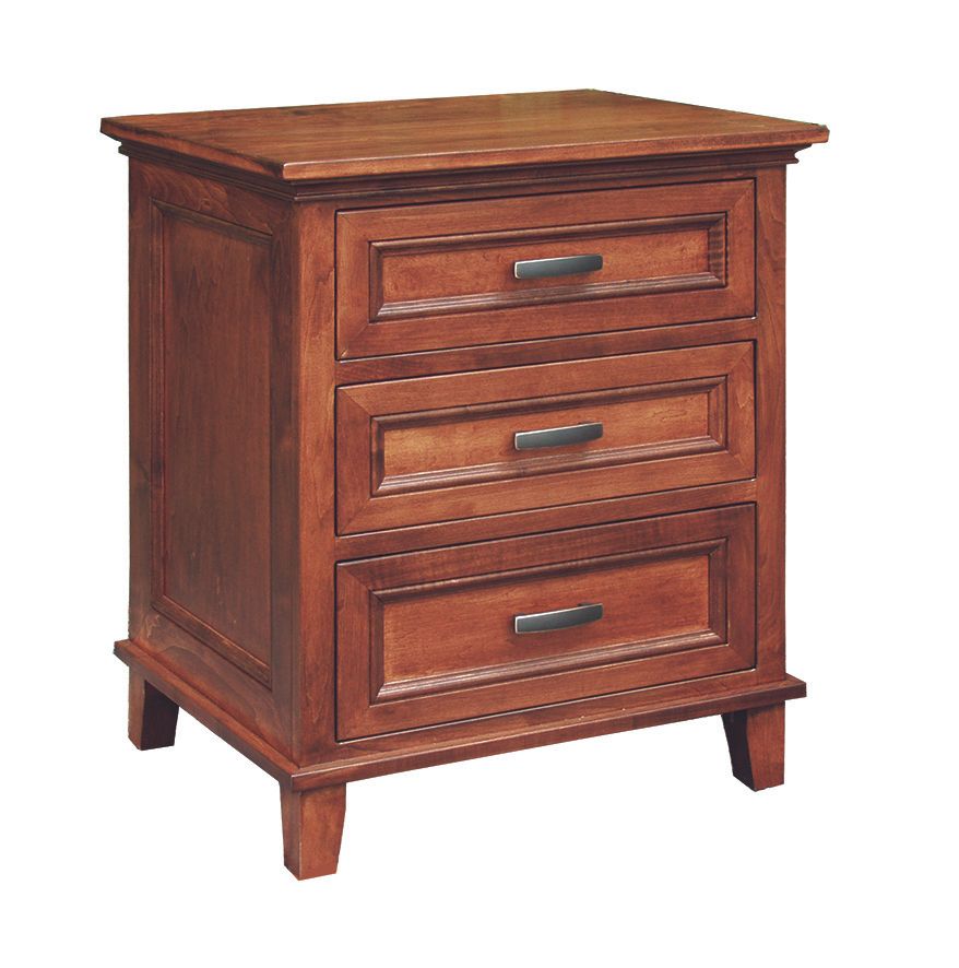 Cwf 621 brooklyn 3 drawer nightstand