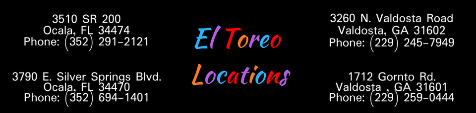 El toreo locations