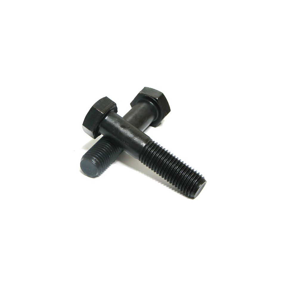 Metric bolt 8.8 black 1.5  1.75  2.0  2.50  3.0 thread pitch