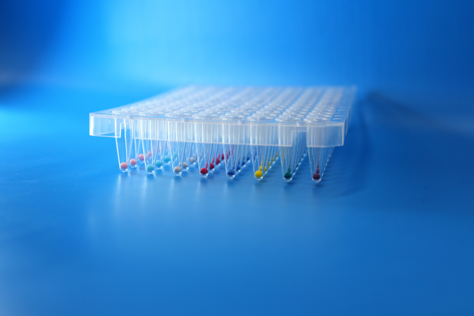 Single   multiplex assay reagent beads