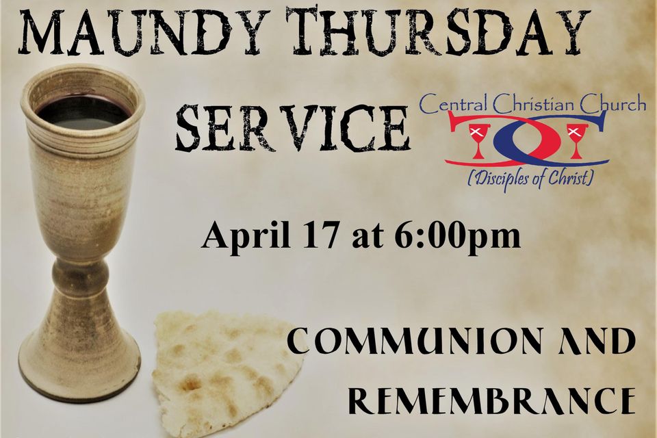 Maundy thursday 2025