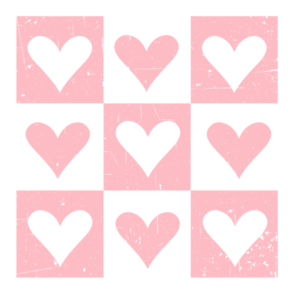 Val   0009 seasons   valentine’s day coquette retro pink and white hearts light