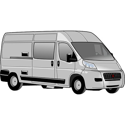 Delivery van