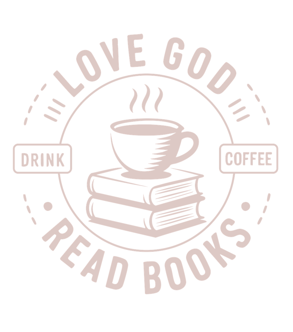 School   reading love god drink coffee read books beige 02