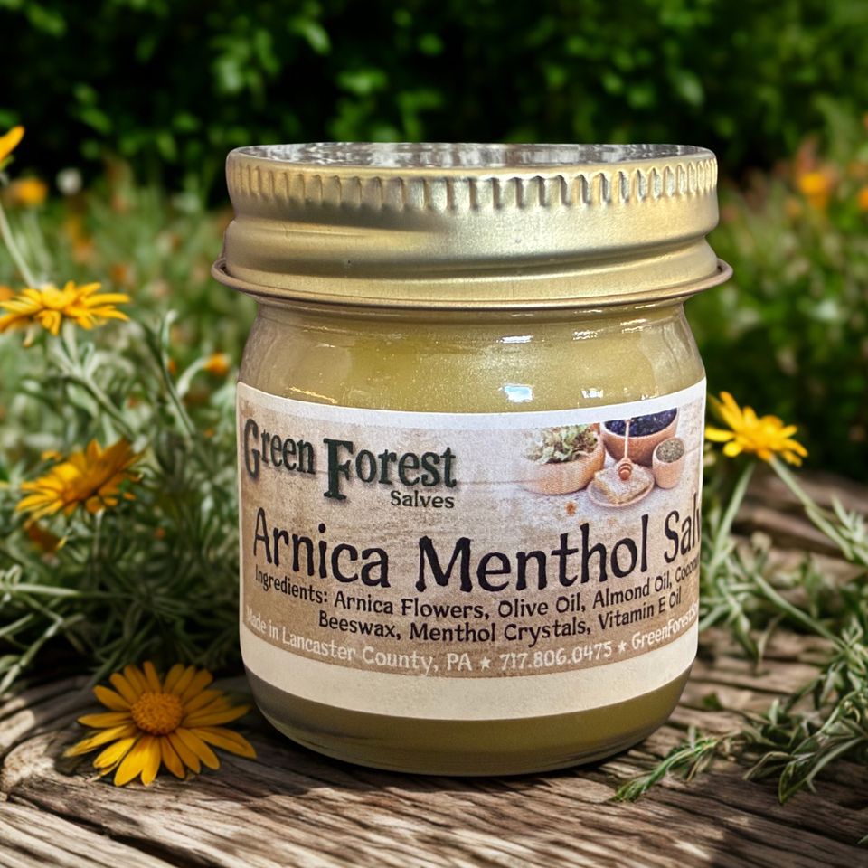 Arnica menthol salve 1 oz.