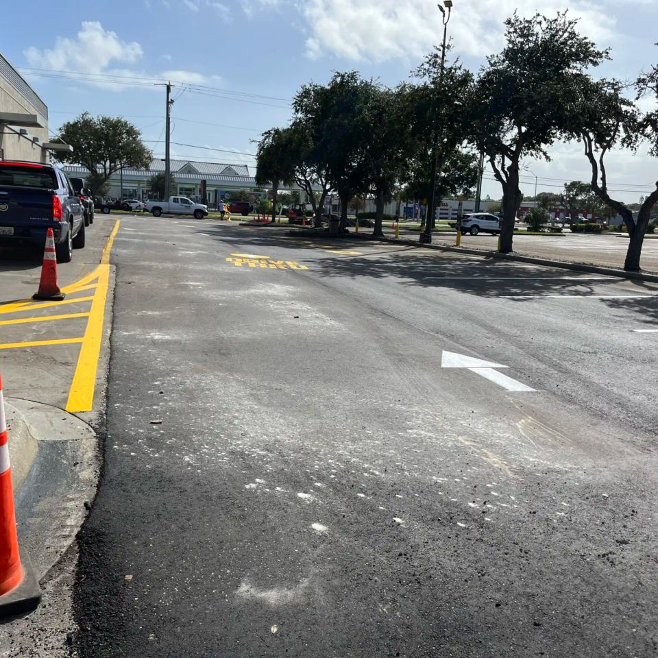 Palm bay parking lot resurfacing 74