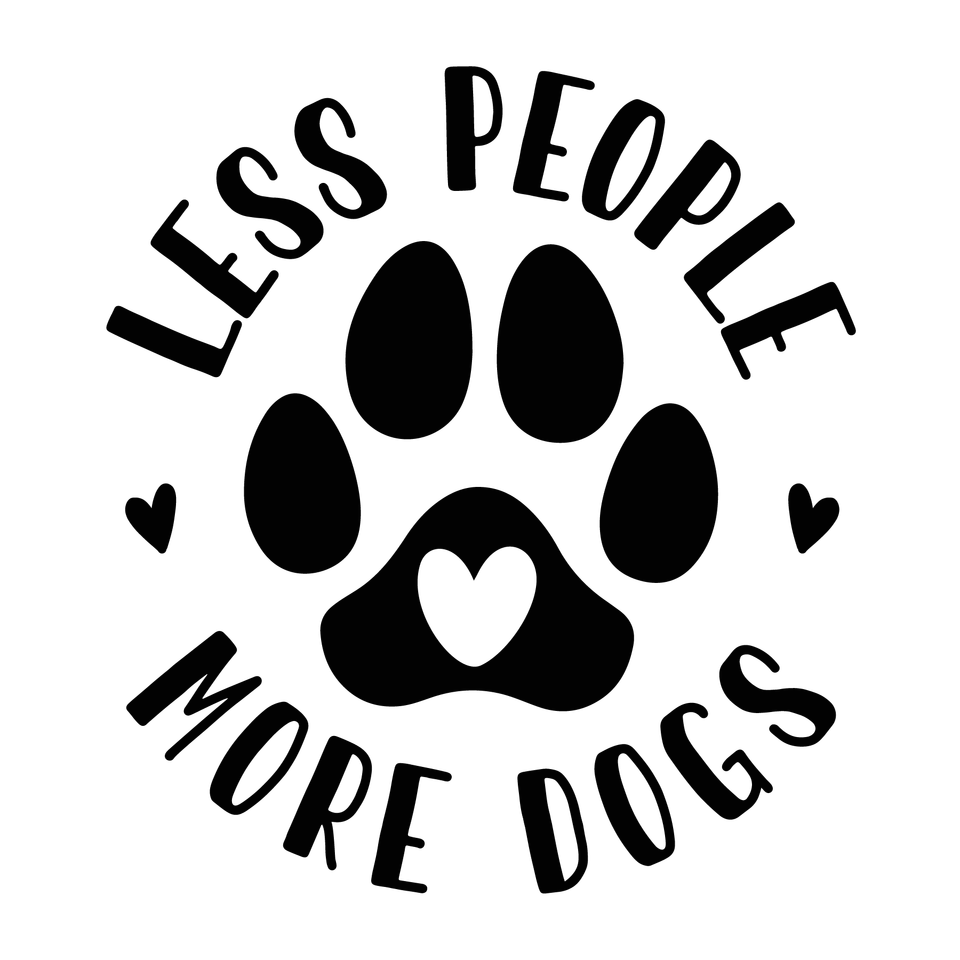 Animals   dogs less people more dogs