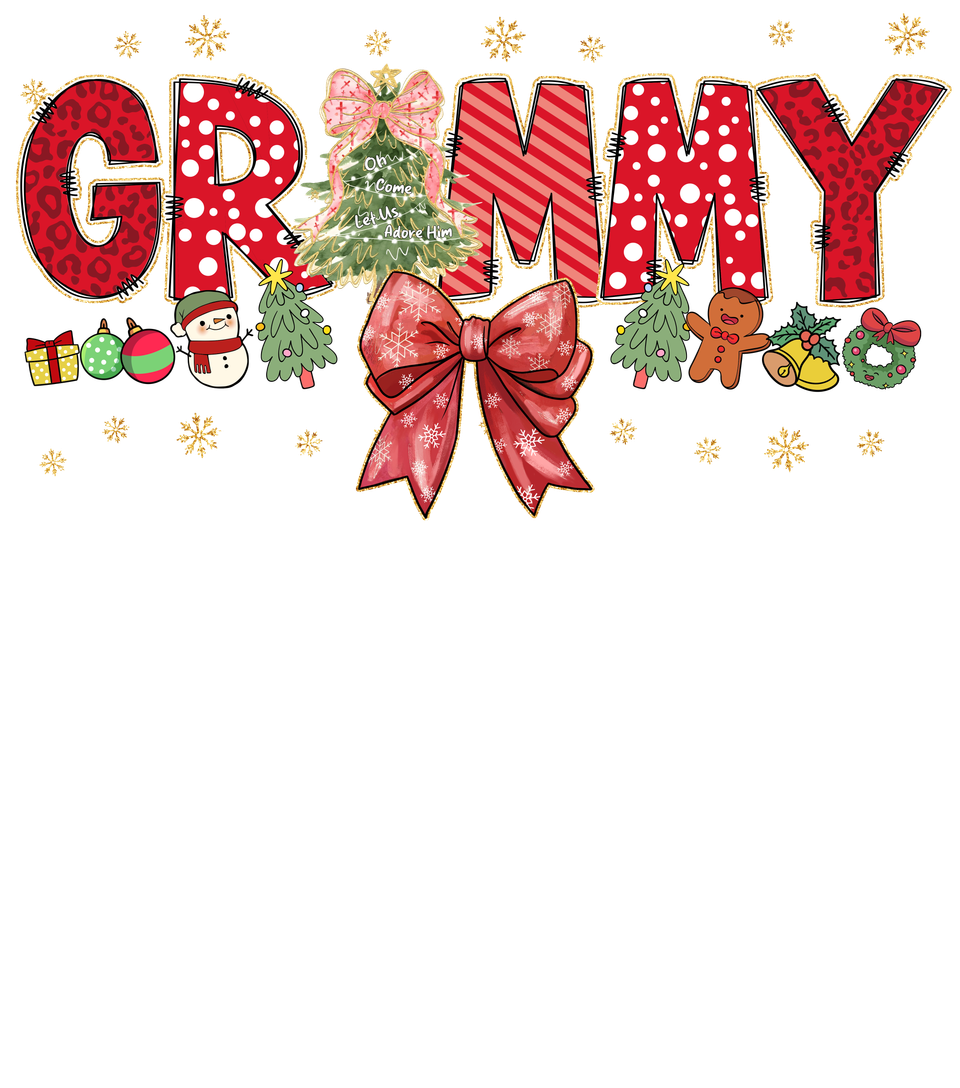 Seasons   christmas family bow grammy