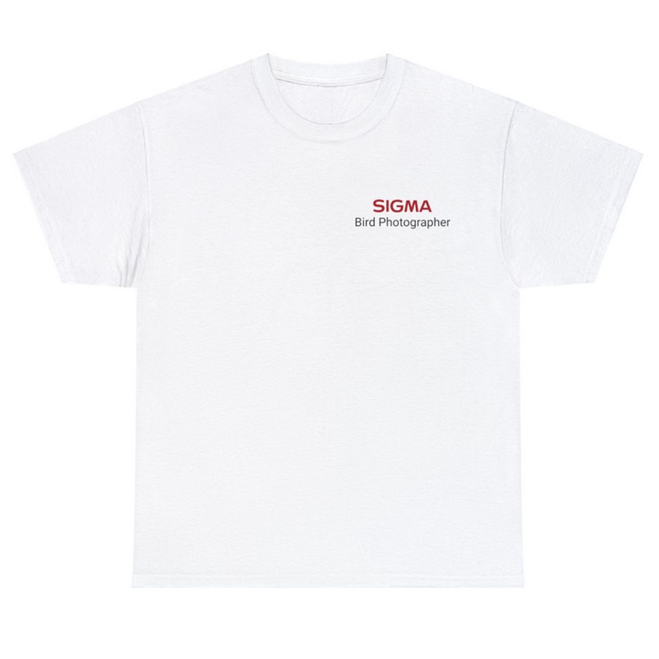 Sigma Bird Photographer t-shirt for Sigma photographers