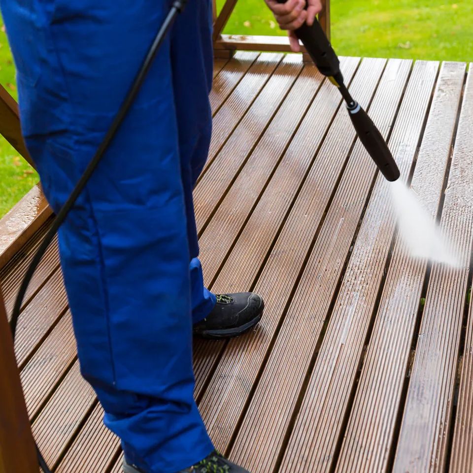 Pressure washing