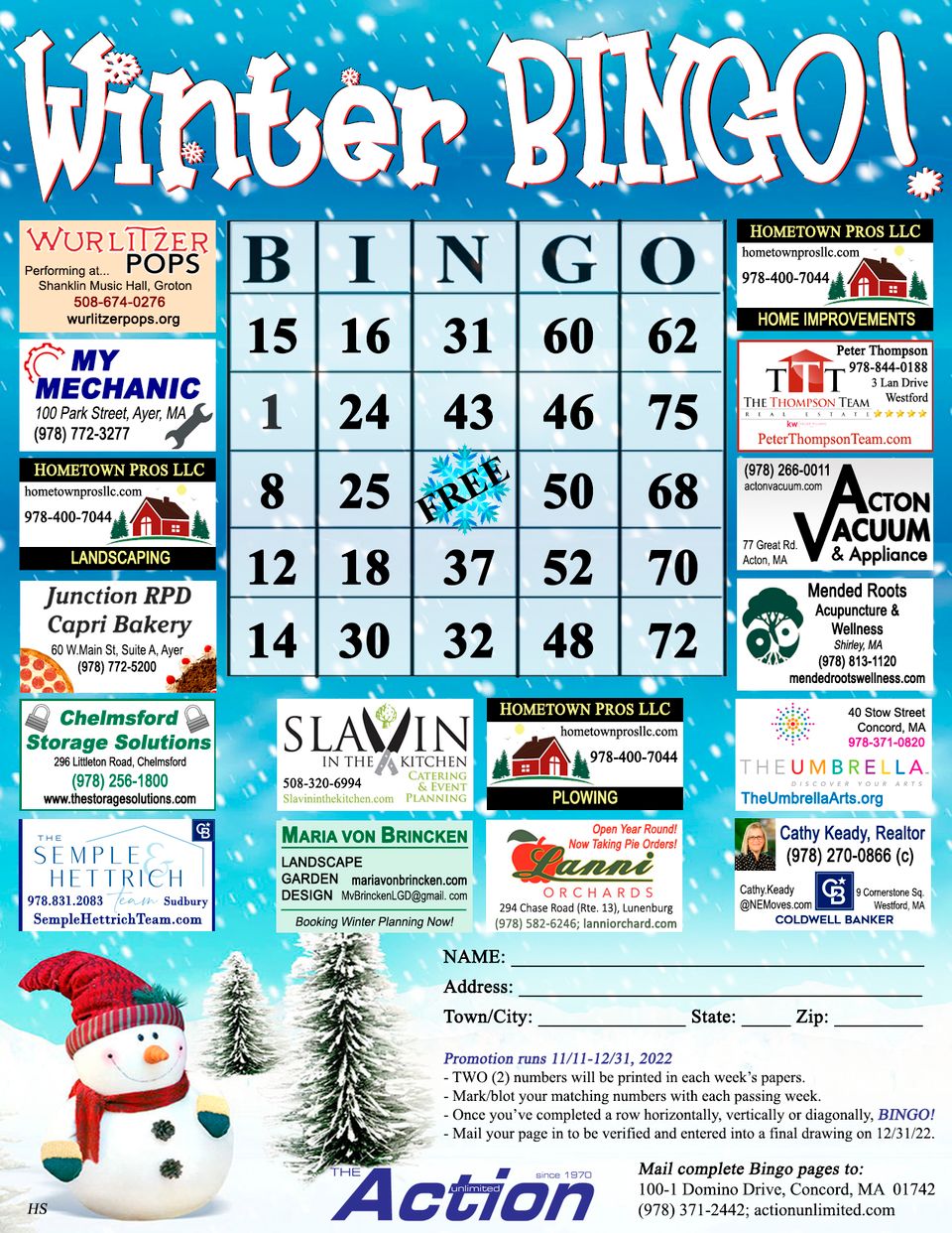 Bingo hs