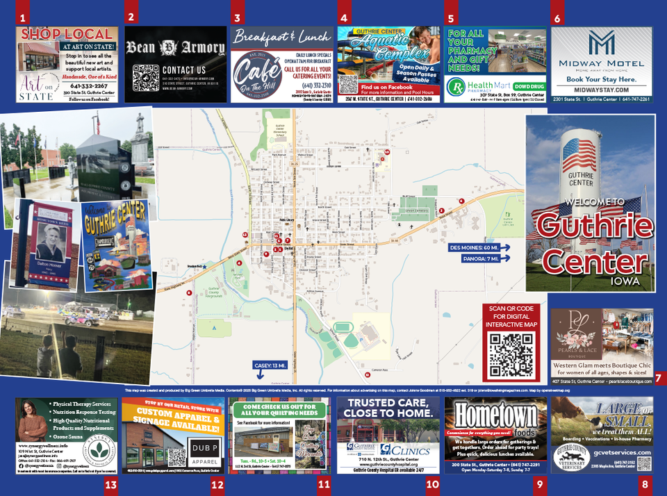 Guthrie center map 2025 1