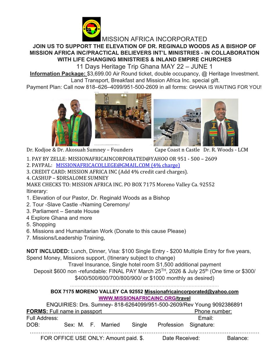 Ghana flyer