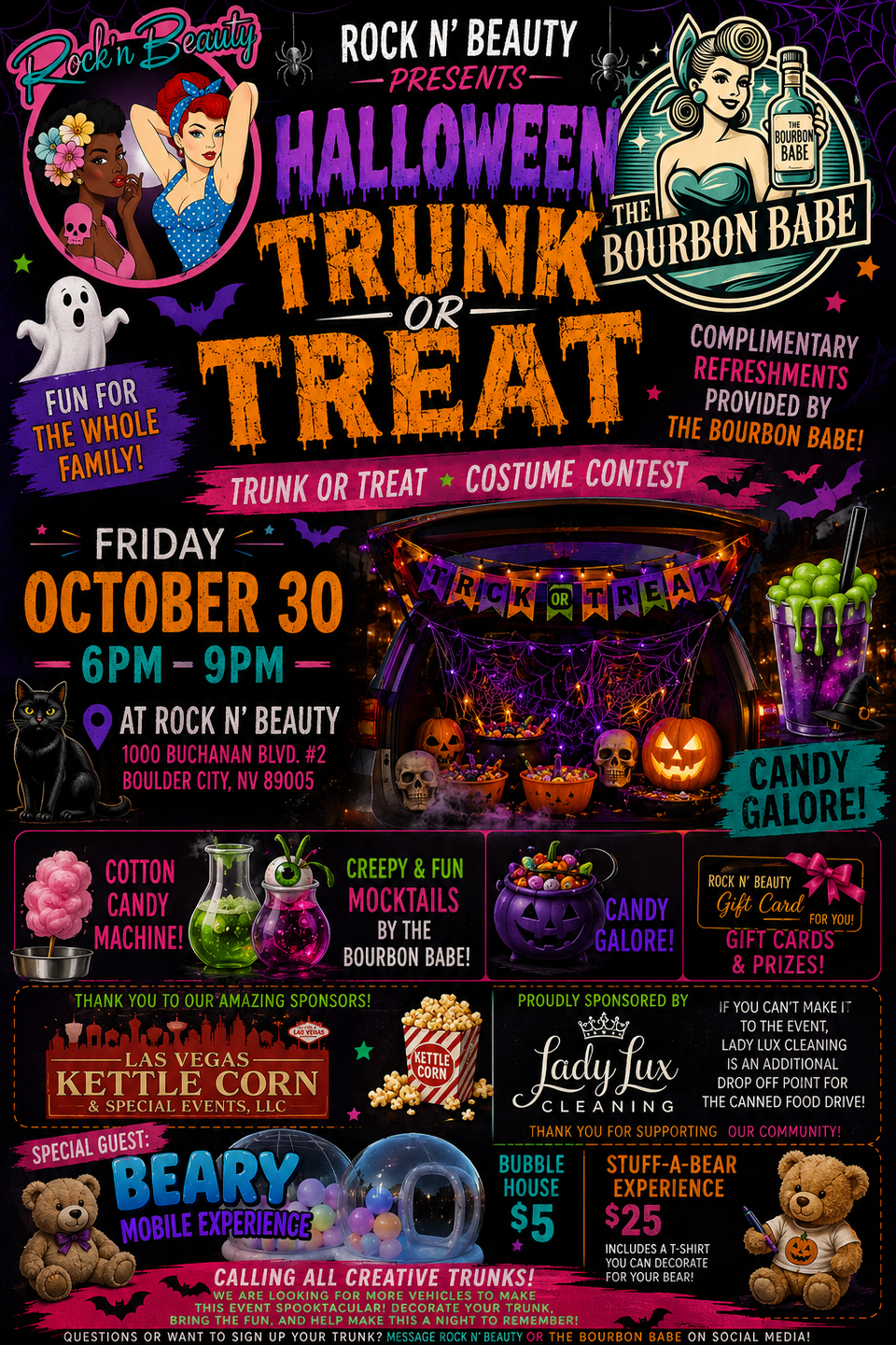 Halloween trunk or treat