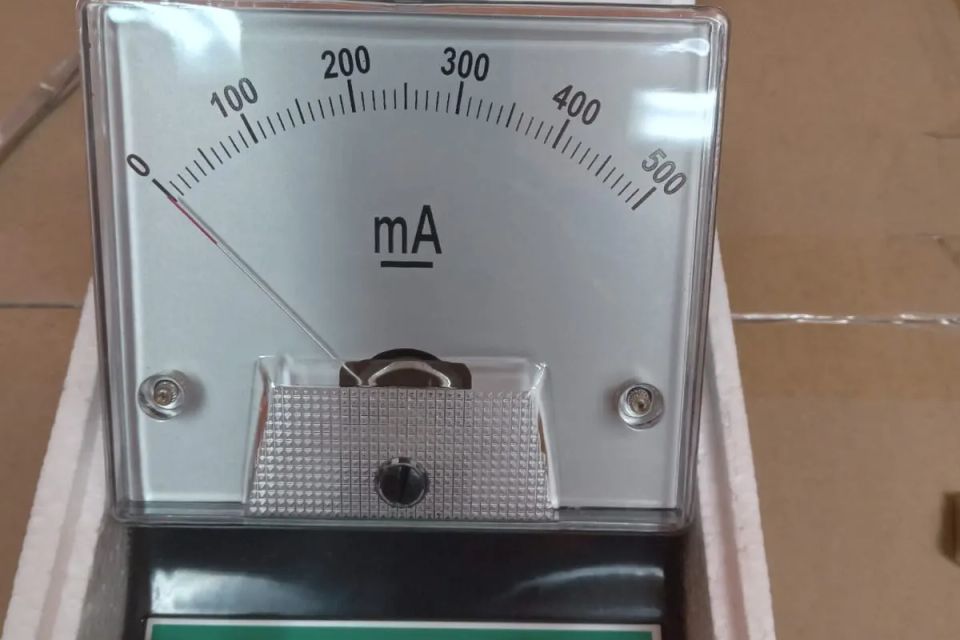 Ammeter  0 500mc dc   10ma original