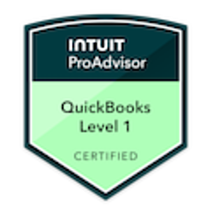 Quickbooks online certification level 1