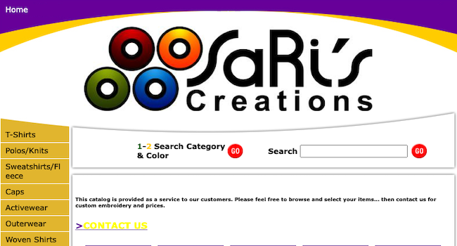 SaRi's Creations - Company Casuals Catalog