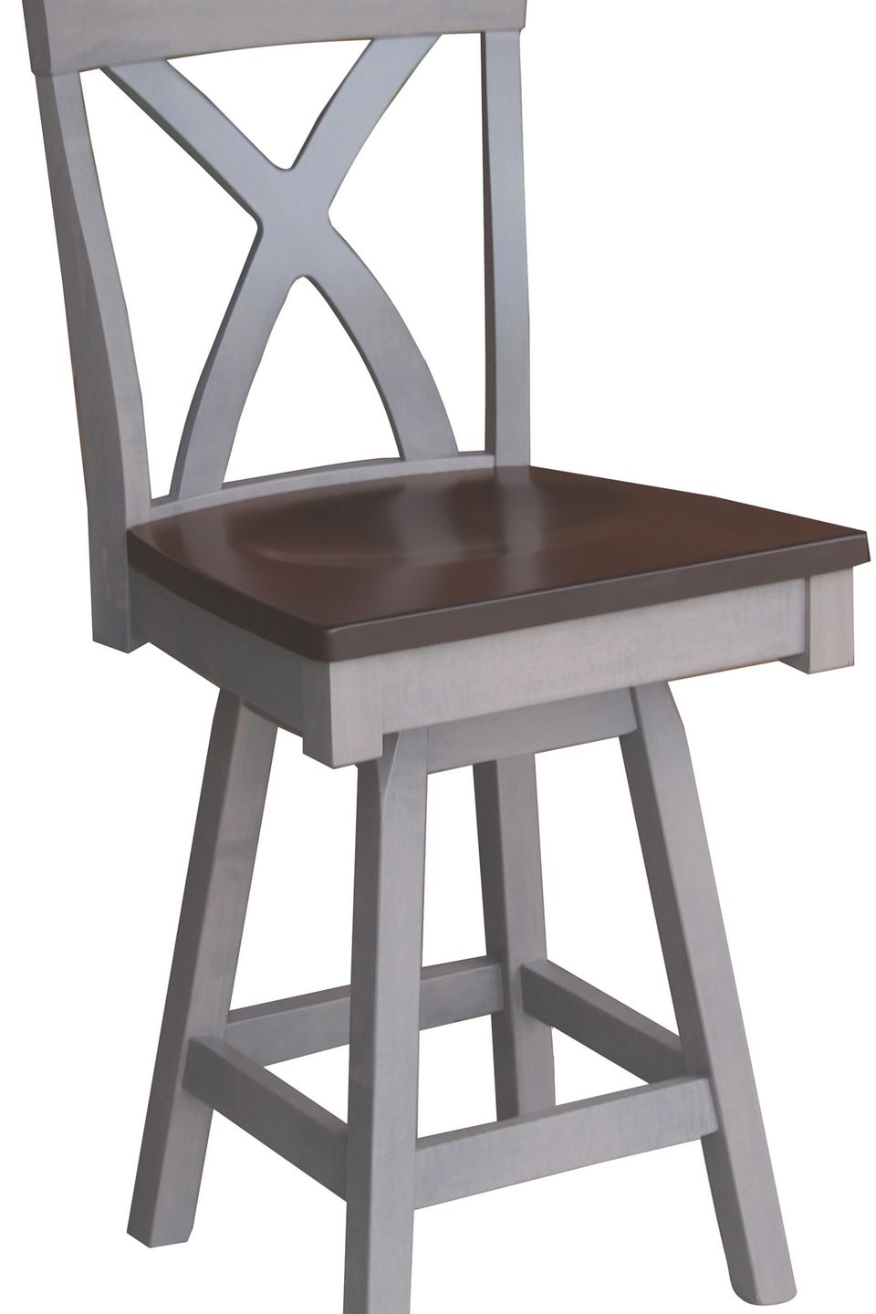 Hlw brooke swivel barstool