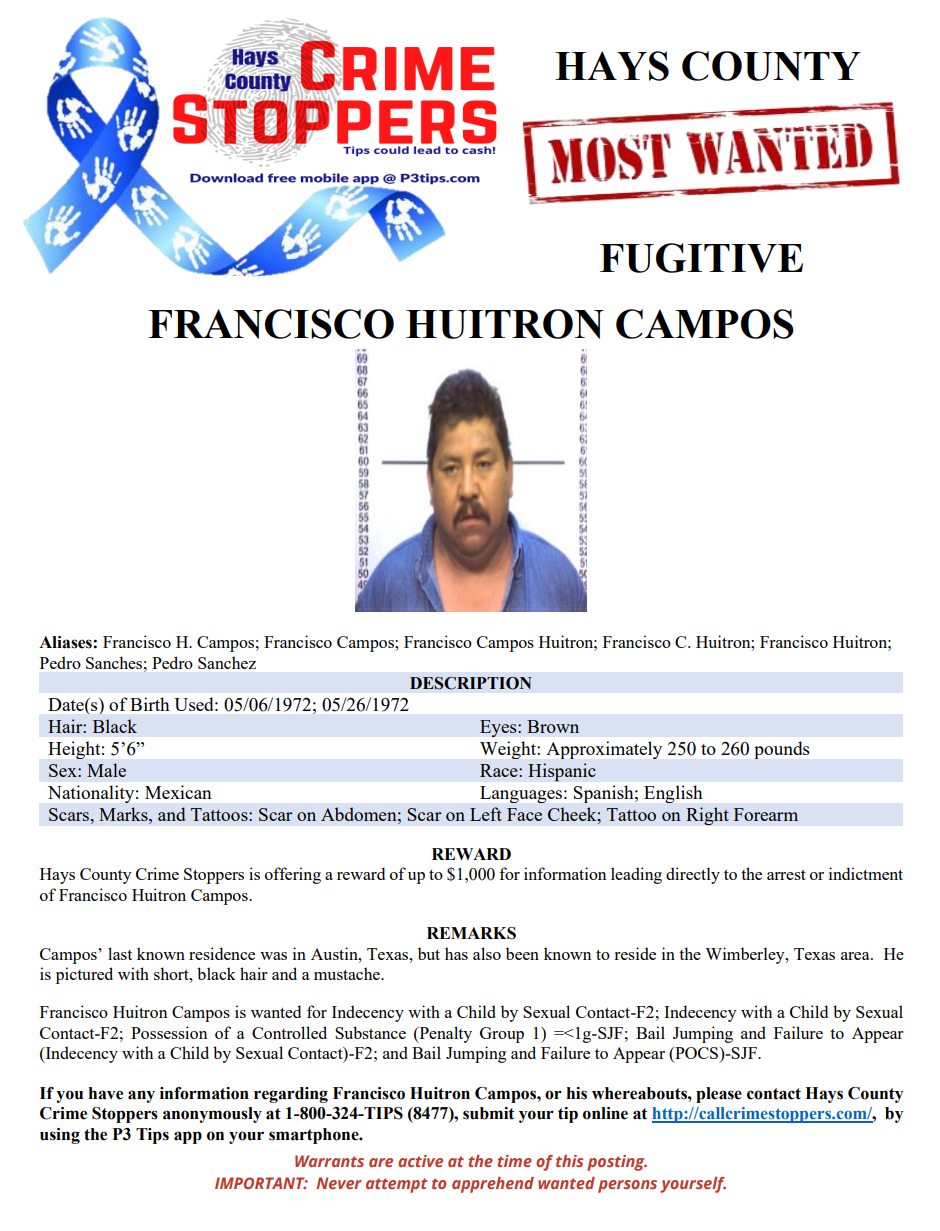 Campos most wanted poster 