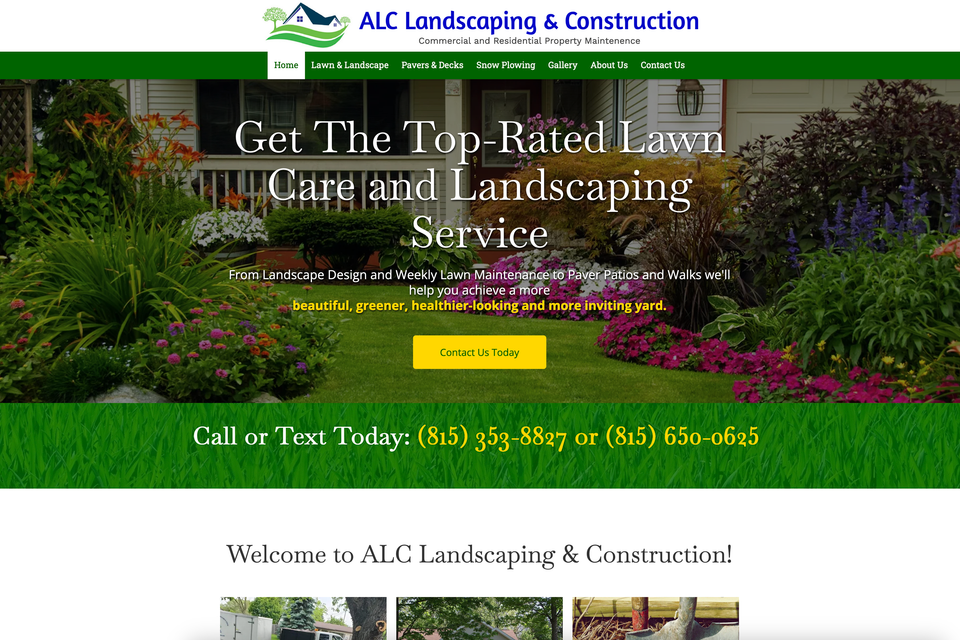lawn-service-website-design