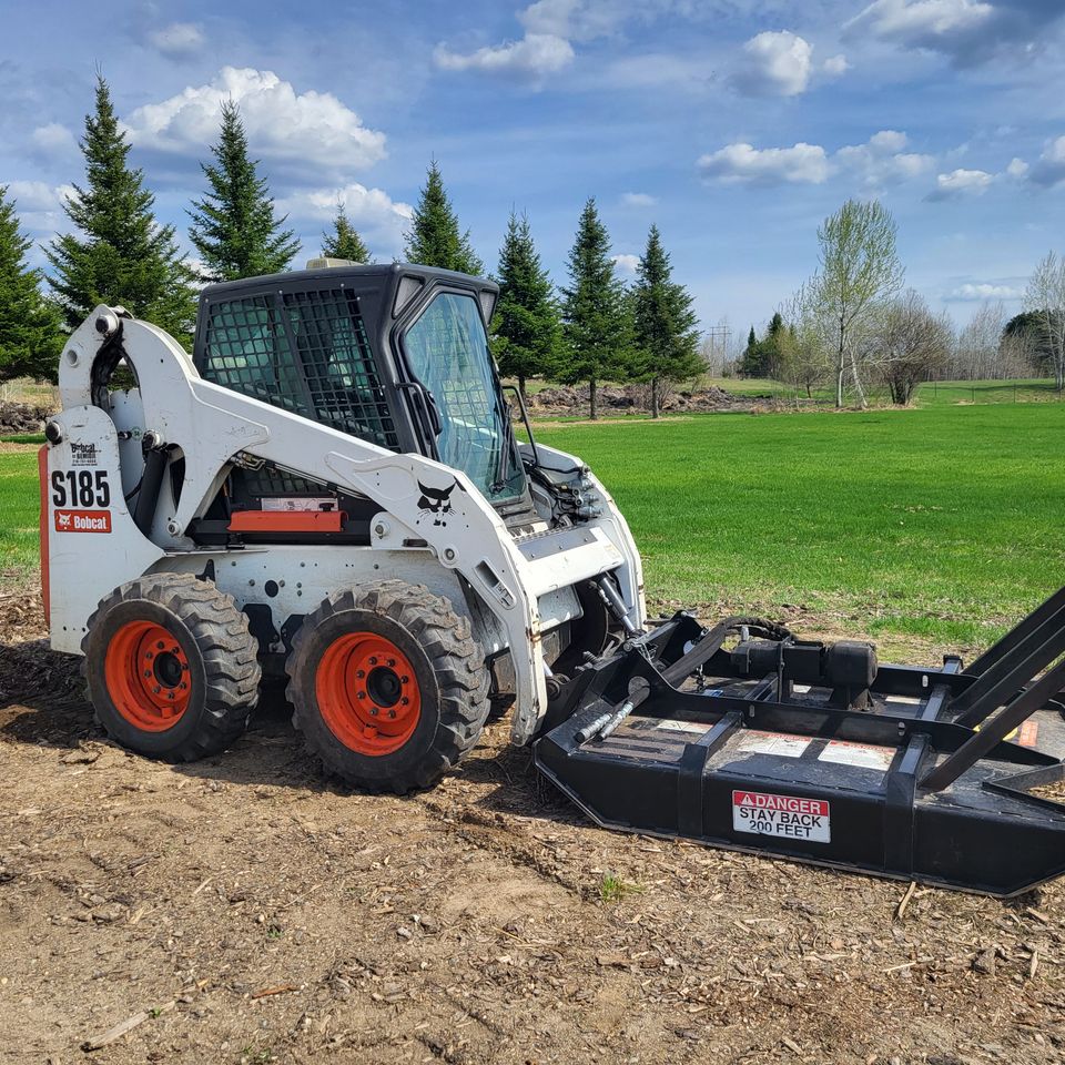 Bobcat and mower