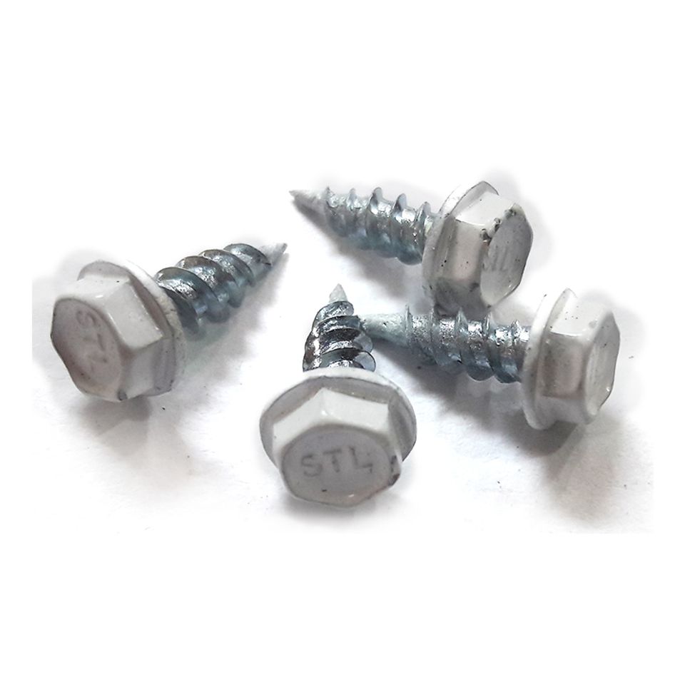 White head hex self tapping phillip head (for guttering underceiling)