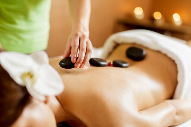 Hot stone massage magic touch body   soul