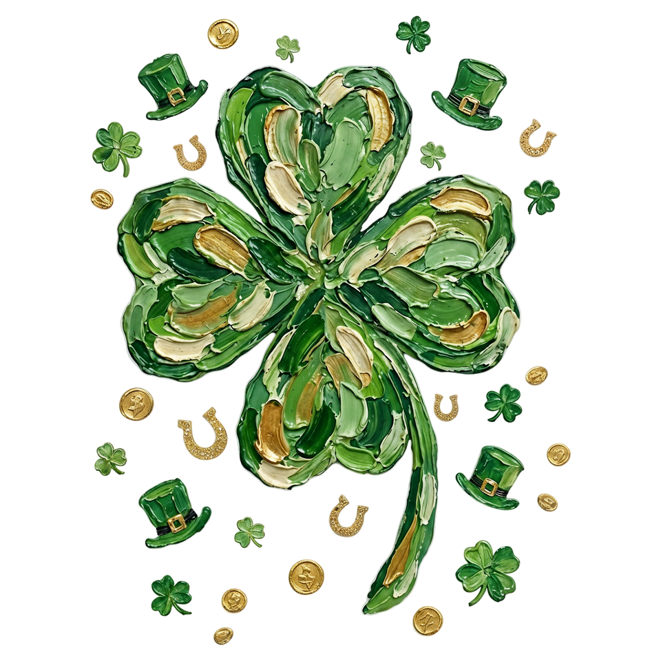 Stp   0059 seasons   st patricks day 4 leaf clover