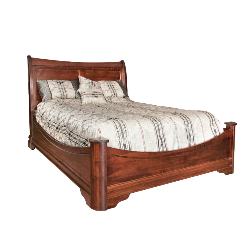 Aw wakefield bed with low footboard