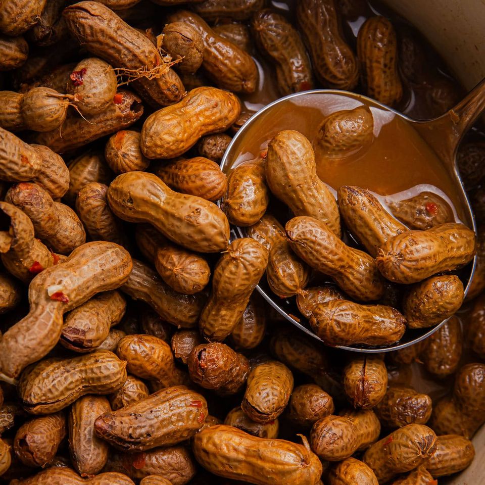 Boiled peanuts