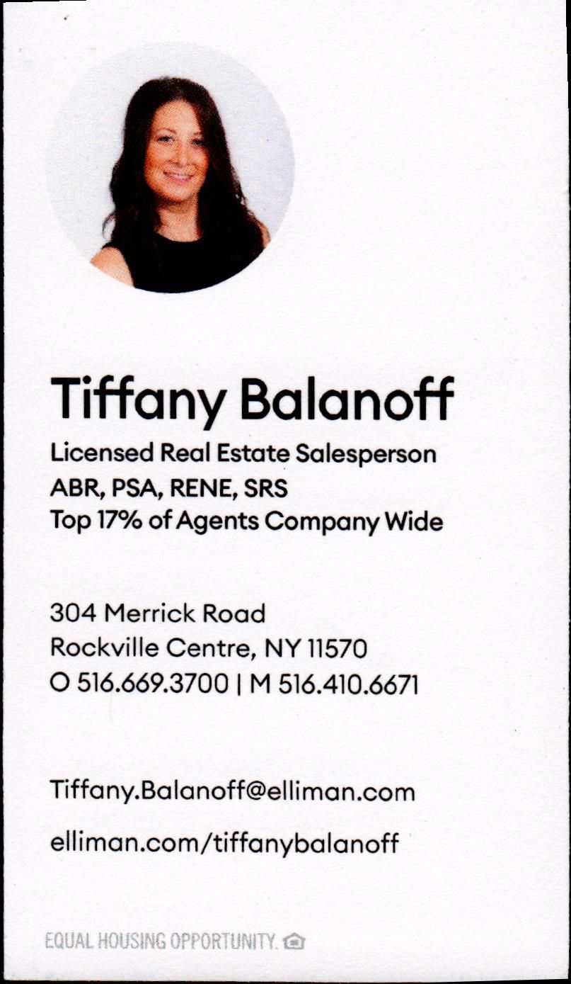 F tiffany balanoff