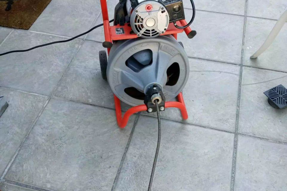 Big rock sewer rodding
