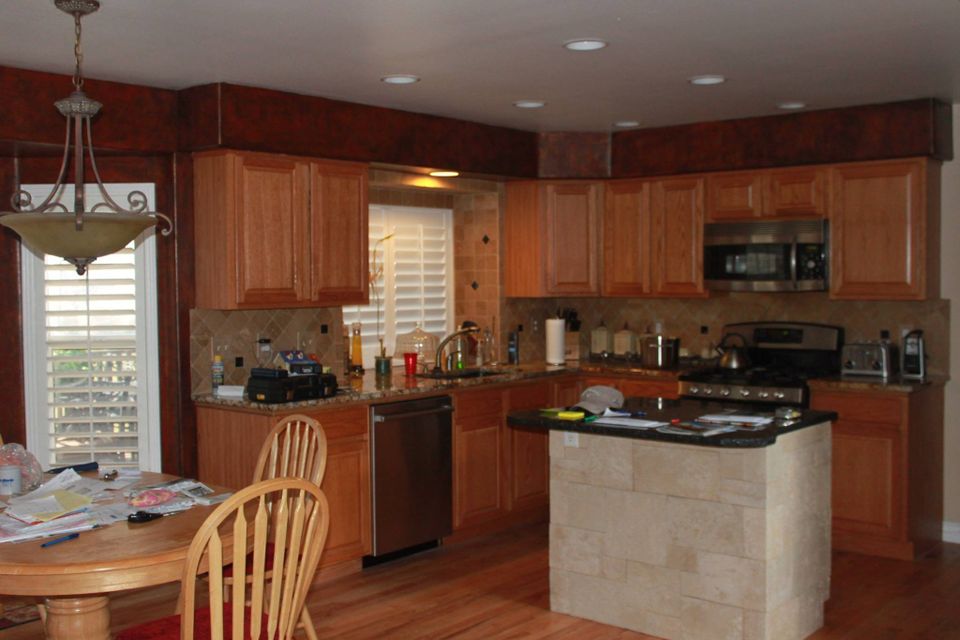 Kitchen remodeling and painting in meridian