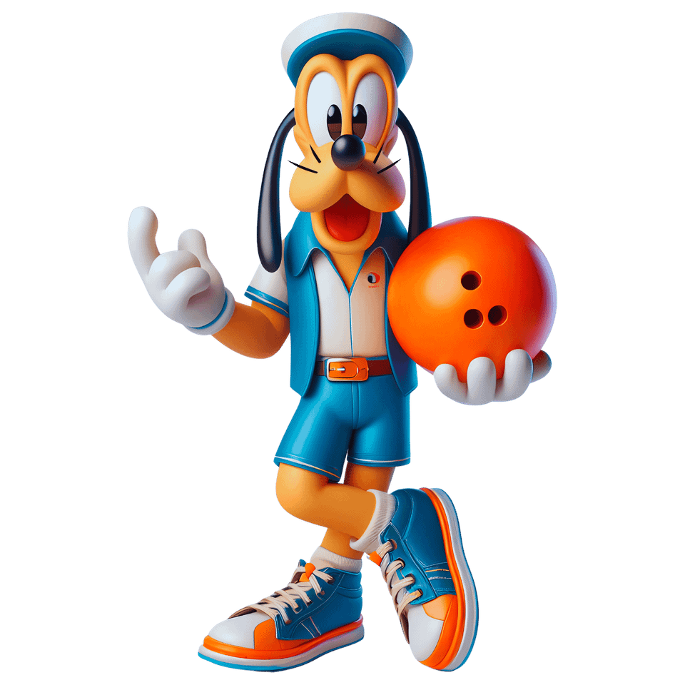 Bowling   disney goofy 19 2