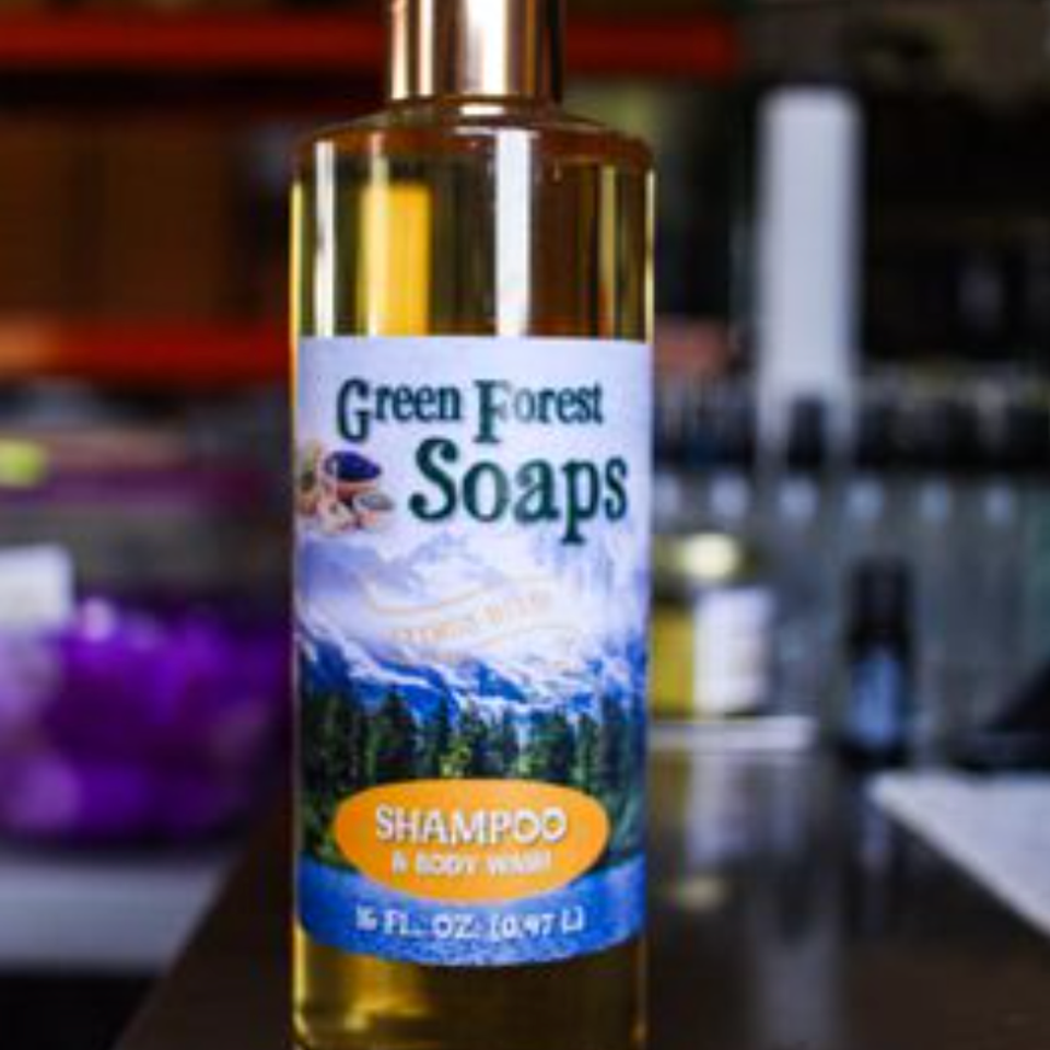 Citrus Bliss Shampoo & Body Wash by Green Forest Soaps & Salves, Paradise, PA